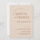 Search for terra cotta wedding invitations Boho