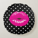 Search for black lip cushions Stylish