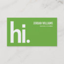 Search for powerful business cards Trendy