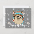 Search for llama christmas cards Modern