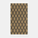 Search for geometric art deco pattern napkins Gold