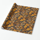 Search for monarch butterfly wrapping paper Orange