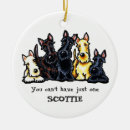 Search for scottish terrier christmas tree decorations Black