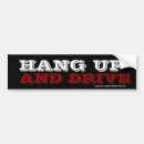 Search for hang bumper stickers Hang up and drive