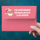 Search for santa claus envelopes Pink