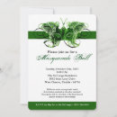 Search for green masquerade mask invitations Party
