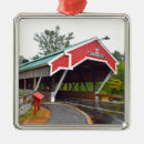 Search for covered bridge christmas tree decorations Photography