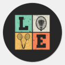 Search for love tennis stickers Racquet