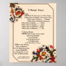 Search for prayer of st francis posters Peace