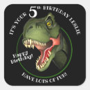 Search for scary dinosaur stickers Fierce tyrannasorus dinosaur