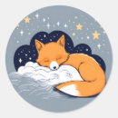 Search for sleepy stickers Fox