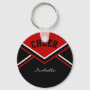 Search for cheerleading key rings Cheerleader