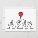 Search for deaf cards Heart