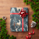 Search for deer antlers wrapping paper Rustic
