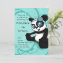 Search for cartoon panda birthday invitations Kids