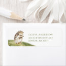 Search for hedgehog return address labels Rustic
