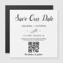 Search for magnet wedding thank you cards Black and white