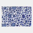 Search for dark navy blue tea towels Blue and white