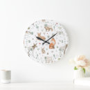 Search for woodland animals clocks Deer