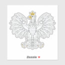 Search for white coat of arms stickers Eagle