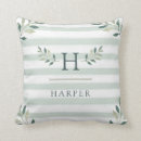 Search for green botanical cushions Initial