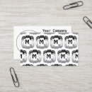 Search for shadows business cards Customer