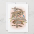 Search for wooden wedding invitations Watercolor