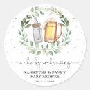 Search for a baby is brewing stickers Beer