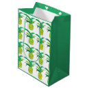 Search for pineapple gift bags Yellow and green