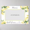 Search for lemon bridal shower posters Citrus