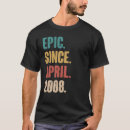 Search for april fifteenth tshirts Years