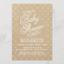 Search for kraft paper baby shower invitations Script
