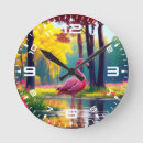 Search for flamingo clocks Lake