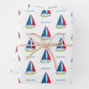 Search for sailboat wrapping paper Baby shower