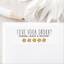 Search for leave return address labels Elegant