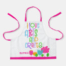 Search for bright coloured aprons Girl
