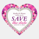 Search for save the date heart stickers Stylish
