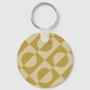 Search for geometric abstract key rings Vintage