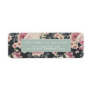 Search for dark pink return address labels Chic