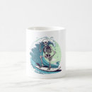 Search for surfing skeleton mugs Surfboard