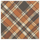 Search for orange plaid fabric Autumn