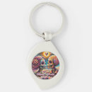 Search for love skull key rings Pink