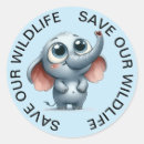 Search for save animals stickers Environmental