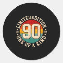 Search for 90 years old stickers 90th
