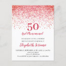 Search for red glitter invitations Festive