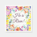 Search for he is risen napkins Faith