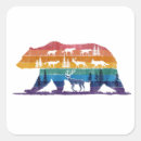 Search for vintage wildlife stickers Camping life