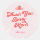 Search for berry thank you stickers Typography