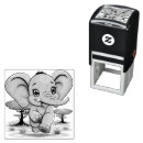 Search for african animal rubber stamps Elephant