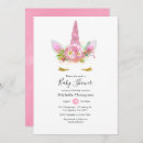 Search for pink unicorn invitations Unicorns